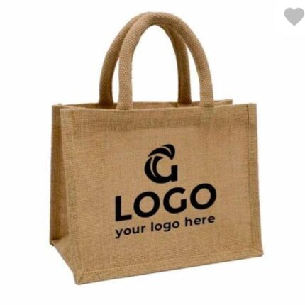 custom printed jute bag